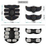 Muscle Toner Abs Stimulator with Gel Pads