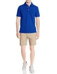 Nautica Men's Bright Cobalt Short Sleeve Polo Shirt