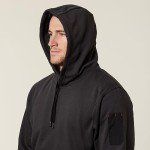 Hard Yakka Men's Workwear Fleece Hoodie - Charcoal