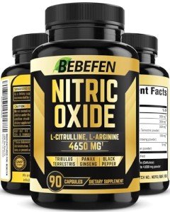 High-Performance Nitric Oxide Supplements - 90 Capsules