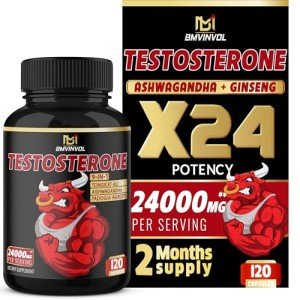 Men's Test Booster with Natural Herbs - 120 Capsules
