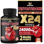 Men's Test Booster with Natural Herbs - 120 Capsules