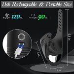 Rechargeable Hands-Free Vibrator for Men with 7 Modes