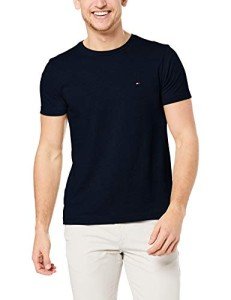 Tommy Hilfiger Men's Essential Cotton Tee - Sky Captain