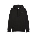 PUMA Men's Black Fleece Essential Hoodie, Large