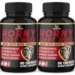 Horny Goat Weed Capsules - 2 Pack Supply