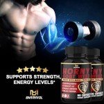Horny Goat Weed Capsules - 2 Pack Supply
