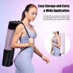 HERUI Anti-Slip Yoga Mat with Alignment Lines