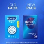 Durex Originals Regular Fit Latex Condoms - 30 Pack