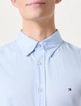 Tommy Hilfiger Men's Flex Poplin Shirt, Sweet Blue