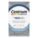 Centrum For Men 50+ Multivitamin Tablets – 60 Count