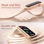 FITVII Slim Fitness Tracker with Heart Rate & Sleep Tracking