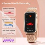 FITVII Slim Fitness Tracker with Heart Rate & Sleep Tracking