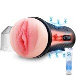 Vibrating Pocket Pussy with Lifelike Texture