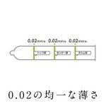 OKAMOTO 0.02EX Men's Condoms - 12 Pack