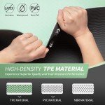 CAMBIVO TPE Yoga Mat for All Ages, Mint Green