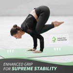 CAMBIVO TPE Yoga Mat for All Ages, Mint Green