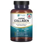 Marine Collagen 1100mg with Hyaluronic Acid - 90 Capsules
