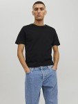 JACK & JONES Men's Black Round Neck T-Shirt