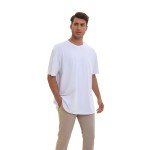 KingCho Combed Cotton Crew Neck T-Shirt - White