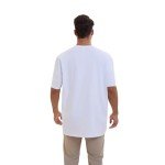KingCho Combed Cotton Crew Neck T-Shirt - White