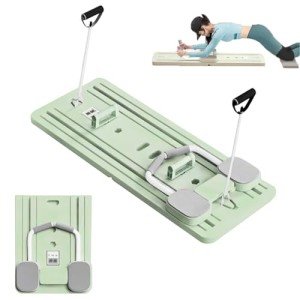 Pilates Board Set with Foldable Ab Roller