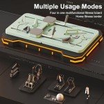 Pilates Board Set with Foldable Ab Roller