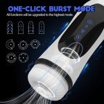 3-in-1 Automatic Male Masturbator with Vibration