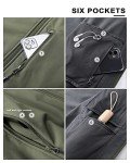 Men's Waterproof Softshell Jacket with Hood, Oliver Green