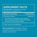 Pure for Men Digestive Health Fibre Supplement - 60 Capsules