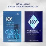 K-Y Duration Spray for Men - Last Longer 0.16 fl Oz