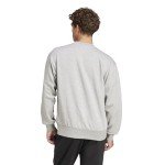 adidas Men's Fleece Sweatshirt in Medium Grey Black