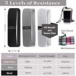 3 Levels Resistance Bands Set for Home Workouts