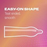 Durex Ribbed & Dotted Regular Fit Condoms, 30 Pack