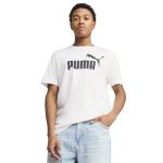 PUMA Men's Essential Logo T-Shirt - White