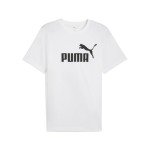 PUMA Men's Essential Logo T-Shirt - White