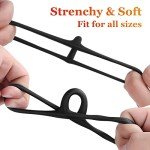 Adorime 3-in-1 Soft Silicone Penis Rings for Men