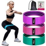 Fabric Exercise Band Set for Home & Gym