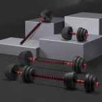 Adjustable 20kg Dumbbell Set for Home Workouts