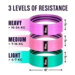 Fabric Exercise Band Set for Home & Gym