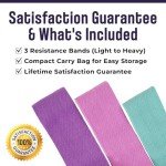 Fabric Exercise Band Set for Home & Gym