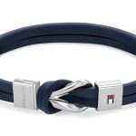 Tommy Hilfiger Men's Navy Braided Bracelet