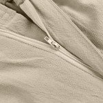 Men's Casual Linen Cotton Yoga Pants - Khaki