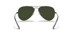 Ray-Ban Black Aviator Sunglasses with G-15 Lenses