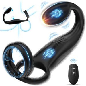 10-Mode Vibrating Cock Ring and Anal Massager