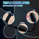 10-Mode Vibrating Cock Ring and Anal Massager