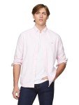 Tommy Hilfiger Men's Classic Pink Stripe Shirt