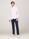 Tommy Hilfiger Men's Classic Pink Stripe Shirt