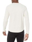 Men's Slim-Fit Long-Sleeve Henley Shirt - Oatmeal