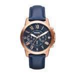 Fossil Men's Grant Blue Analog Watch FS4835